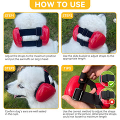 derYEP pink earmuffs foam padding reduces exposure to fireworks and thunder