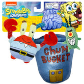 design LAB SpongeBob Mr. Krabs plush toy for durable fetch and tug play