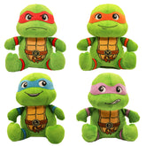 design LAB TMNT Donatello plush dog toy with squeaker for interactive play