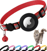 Dgerp Airtag Cat Collar reflective strip for nighttime visibility