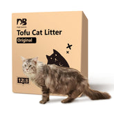 DI BI GRAMAS tofu cat litter two-pack vacuum packaging for easy storage