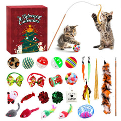 Digchti cat advent calendar 24 days toys opens daily play opportunities and bonding
