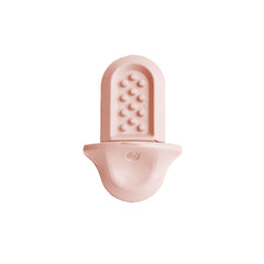 Diggs Groov lick mat close-up in blush for calming crate time.