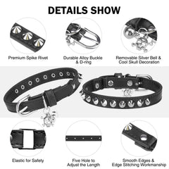 DILLYBUD collar elastic safety belt helps prevent strain during playful moments.