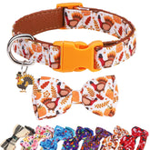 DILLYBUD Thanksgiving plaid collar with soft fabric for comfortable daily wear.
