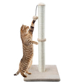 Dimaka 29-inch tall cat scratching post for vertical stretching