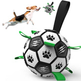 Diman pelota para perros con correas, soporte para juego interactivo y agarre seguro