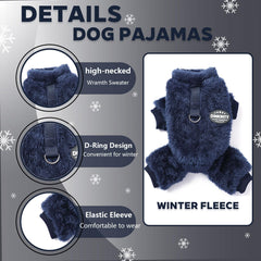 Dinkinty dog sweater stretchy material closeup shows flexible fit for movement.
