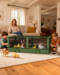 DINMO fondo impermeable facilita la limpieza y protege el suelo.