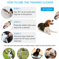Diyife clicker with wrist strap close-up for safe hands-free training sessions.