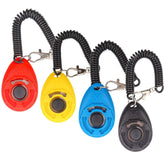 Diyife dog clicker 4-pcs multi-color package for versatile pet training.