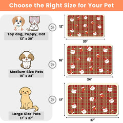 DK177 pet feeding mat anti-slip surface prevents spills during meals.