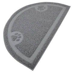 DM Cat Paw Print Half-Circle Design provides slip-free placement and durability.