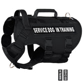 Dnallrino tactical dog harness Air Mesh for breathable comfort and quick-drying wear