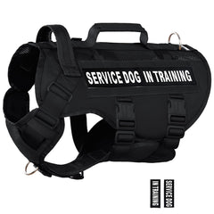 Dnallrino tactical dog harness Air Mesh for breathable comfort and quick-drying wear