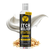 DocItchy Allergy Armor conditioner bottle shows skin-soothing care for dogs.