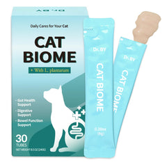 Doctor By Cat Biome lickable treat close-up for daily gut support.