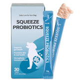 Doctor By Squeeze Probiotics chicken-flavored paste helps support dog gut health.