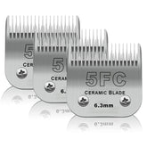 DODAER 3-pack 5FC detachable ceramic blades for precise trims