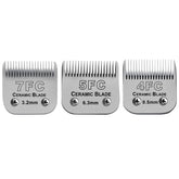 DODAER 7FC blade close-up shows precise cutting length for efficient grooming.