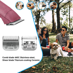 DODAER blades compatible with Andis clippers for smooth performance