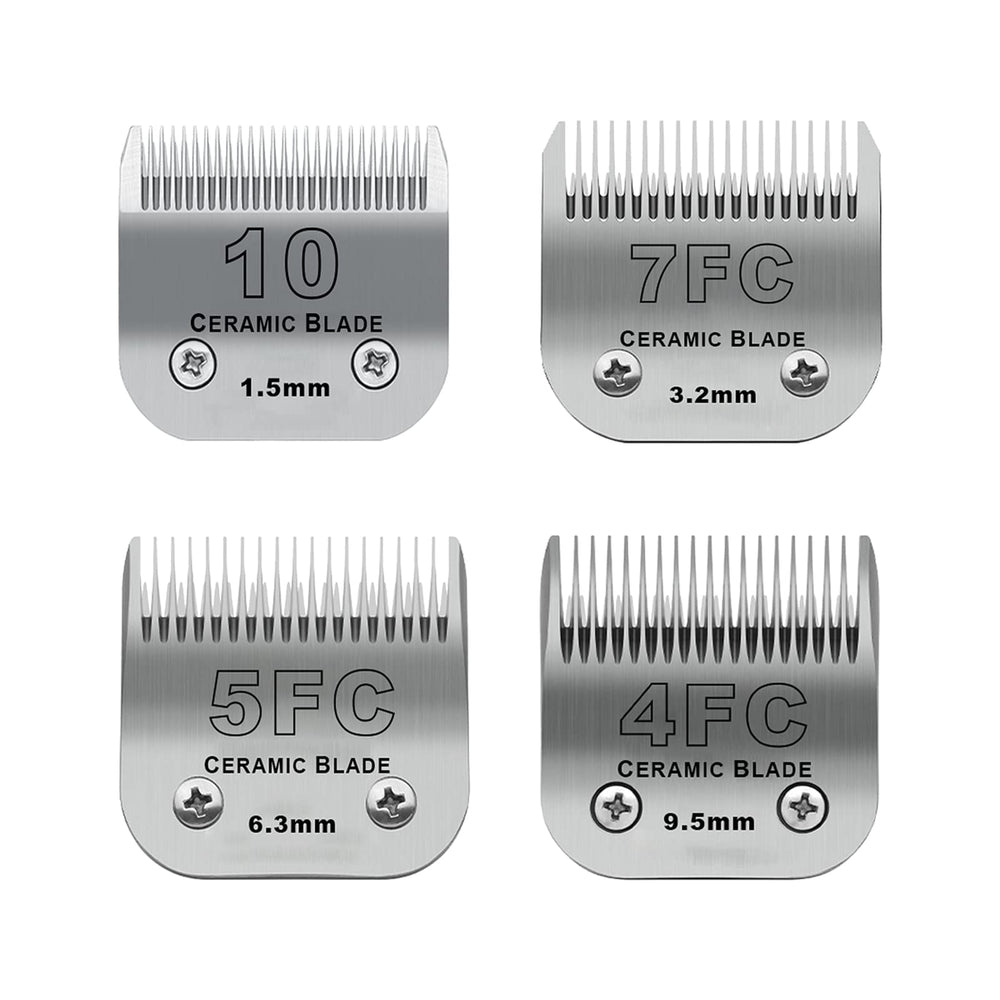 DODAER 10 blade shown for precise 1.5 mm cut on dogs