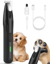 Dodiff dogs paw trimmer with LED light for precise grooming