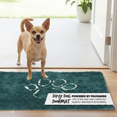 Dog Gone Smart Dirty Dog Doormat absorption closeup highlights high water capture for muddy paws
