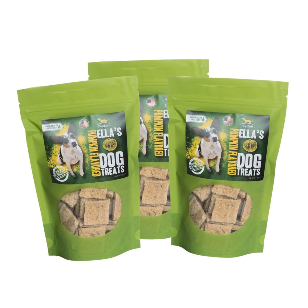 DogaBetix Ella packaging 24oz bag for easy, long-lasting dog treats.