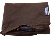 Dogbed4less denim external cover 47x29 highlights easy cleaning and durable fabric.