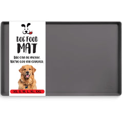 DogBuddy almohadilla impermeable para comida, evita derrames en el suelo.