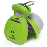 DogBuddy Pooper Scooper on-the-go leash clip facilitates quick cleanup during walks.