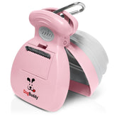 DogBuddy Pooper Scooper pink medium size—easy cleanup on walks.