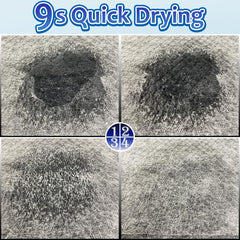 Dogcator charcoal puppy pad quick-dry technology speeds absorption and reduces overflow.