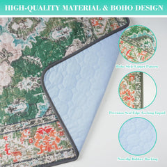 Dogcator Thicken Pee Pad texture shows honeycomb absorption for fast drying
