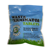 Doggie Dooley 36 waste tablets bottle for easy weekly waste digestion in your system.