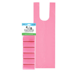 Doggie Walk Bags 72-count packaging for convenient on-the-go pickup