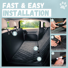 Doggie World waterproof oxford layer resists spills and mud