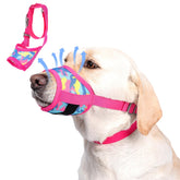 DoggieKit muzzle with breathable mesh for all-day comfort on walks.