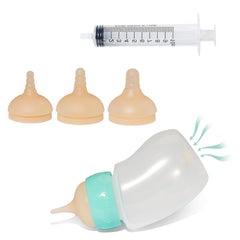 Doggiema Puppy Feeder Bottle angled design supports comfortable feeding for puppies