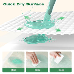 Doggo Doug leak-proof pad close-up showing thick surface.