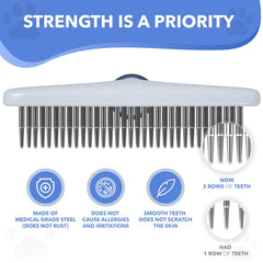 DOGI multi-pet brush suitable for dogs, cats, and rabbits at home.