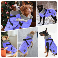 Doglay adjustable magic stickers closure on neck and belly for easy fitting