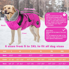 Doglay Dog Coat with Harness back view highlights detachable harness for lightweight wear.