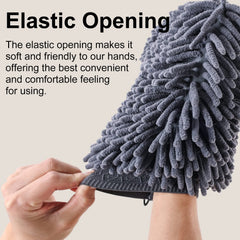 DogLemi Dry Bath Gloves muddy coat dirt removal for efficient grooming