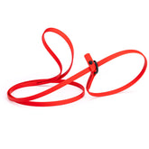 Dogline Biothane Slip Leash in cherry red 5ft, odor-free daily-walk option.
