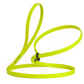 Dogline Biothane Slip Leash rolled for compact storage and quick setup.