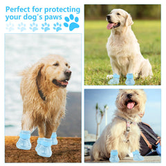 DOGOYS dog-shoes waterproof-material protects paws during wet outings