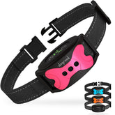 DogRook Rechargeable Bark Collar front view enabling gentle beep and vibration training.