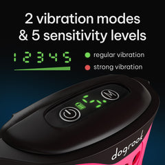 DogRook dual vibration modes support progressive training without shocks.